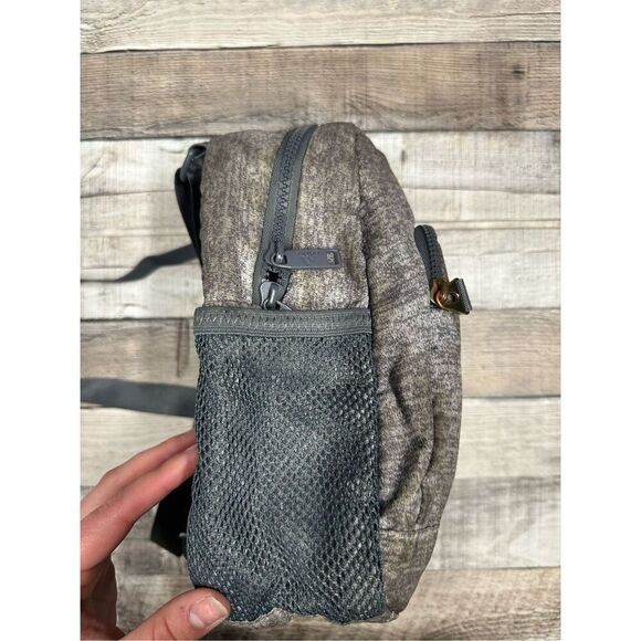 Adidas Unisex Linear 3 Mini Backpack Gray Sports Gym Athlete Workout Soccer - Picture 9 of 12